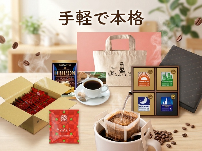 ゆったりとしたひとときを彩るドリップコーヒー5選