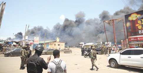 Massive fire ravages warehouses, makeshift structures at Avenor – 2 Feared dead