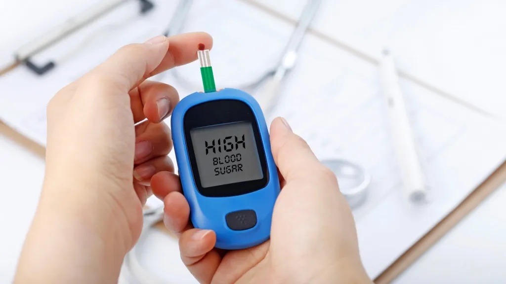 ‘What do I do when blood sugar level is 278?’