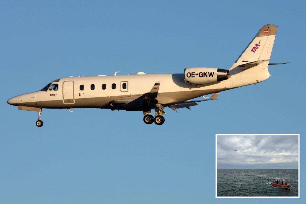 Wreckage of missing plane that vanished after departing Bermuda & plunged 10,000ft found hours after losing contact