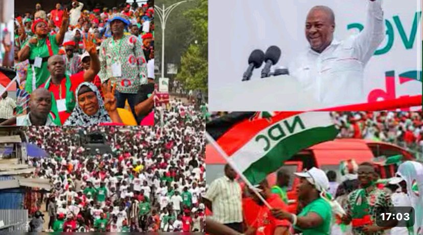Tears of Joy Hit Mahama As Ashanti Region Goes Green Ahead of 2028 Elections Over Massive Projects