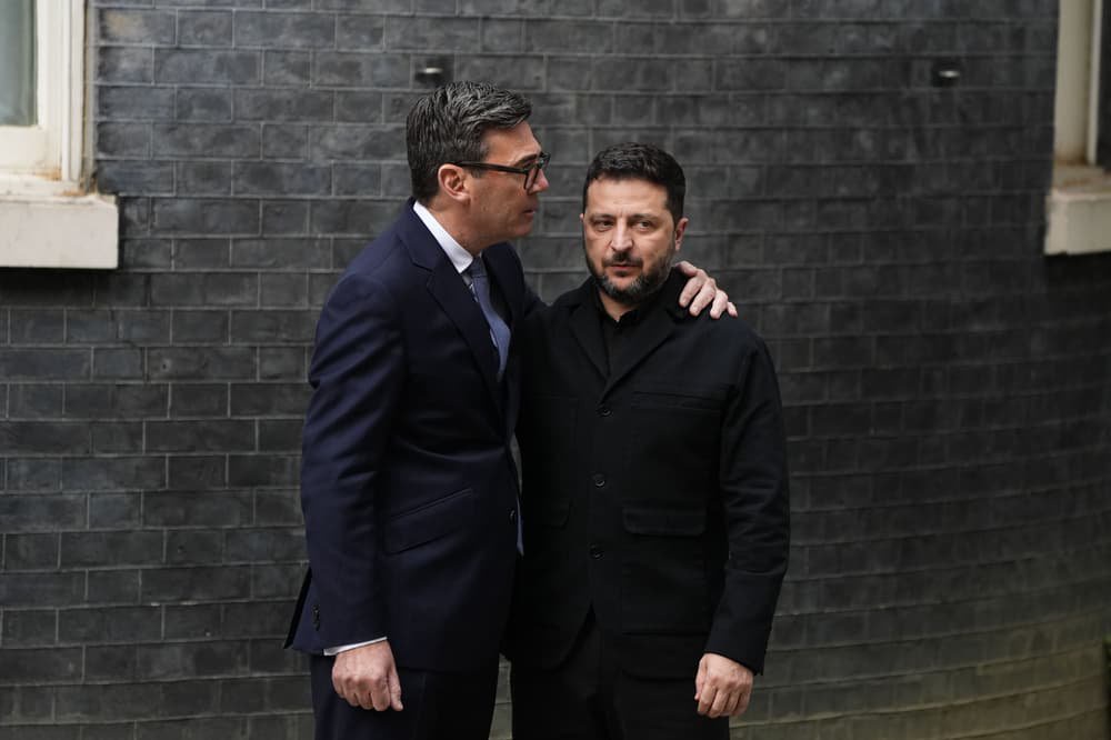 Russia has no interest in peace, Burnham and Zelensky say