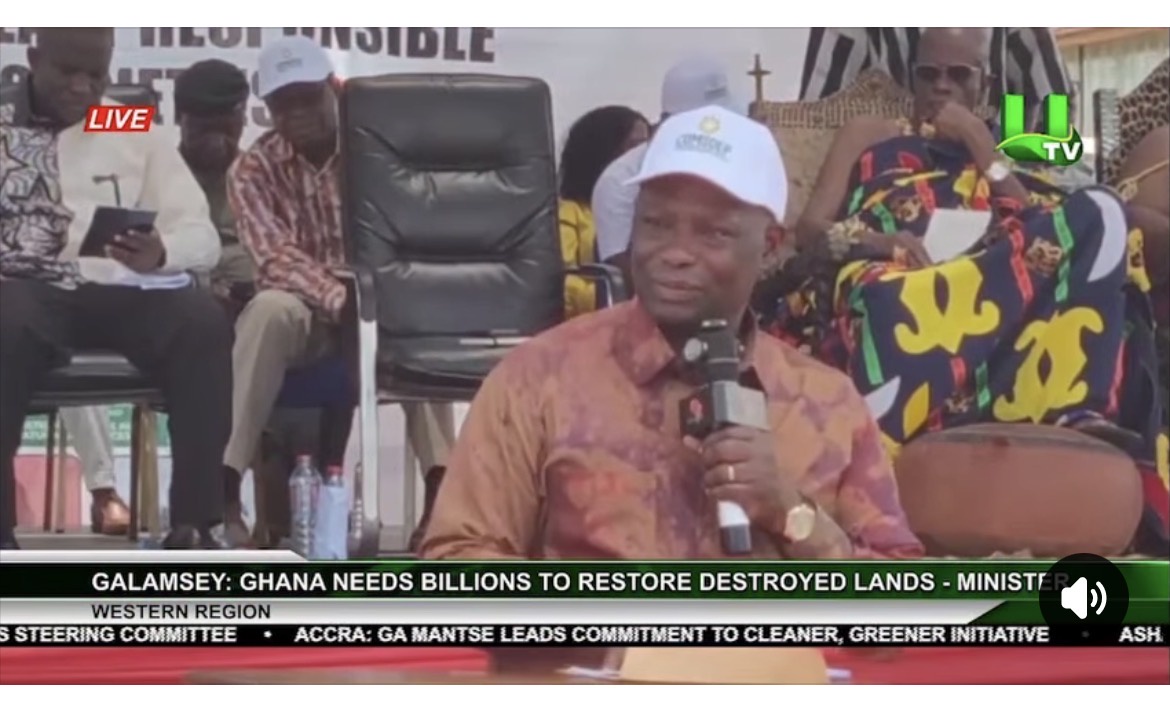 Minister Speaks On How Ghana Can Be Able To Restore Destroyed Lands
