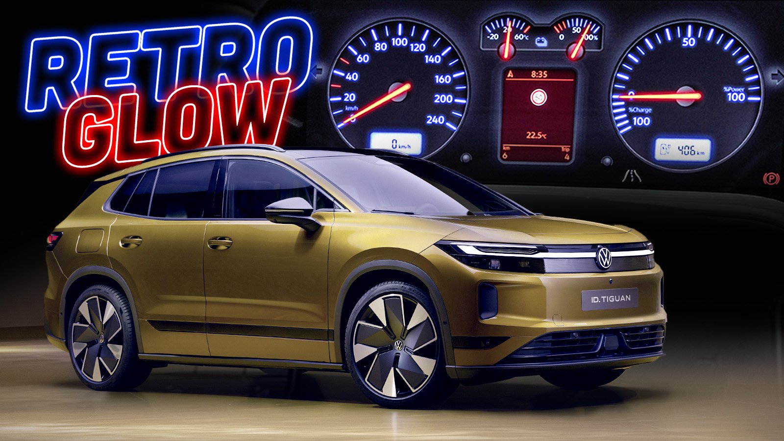 The New Volkswagen ID. Tiguan Rights The ID.4’s Wrongs With Longer Range And More Buttons, But The Real Star Is Its Retro Gauge Cluster