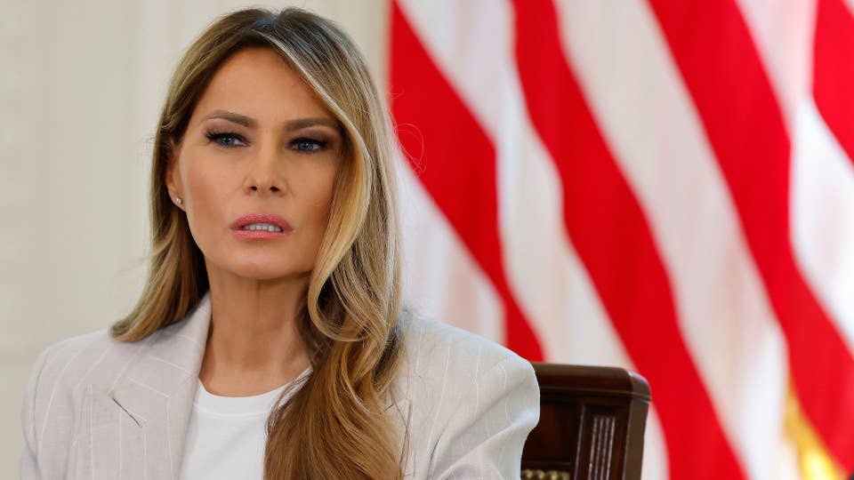 Melania Trump’s blunt response when asked if she married Donald for money