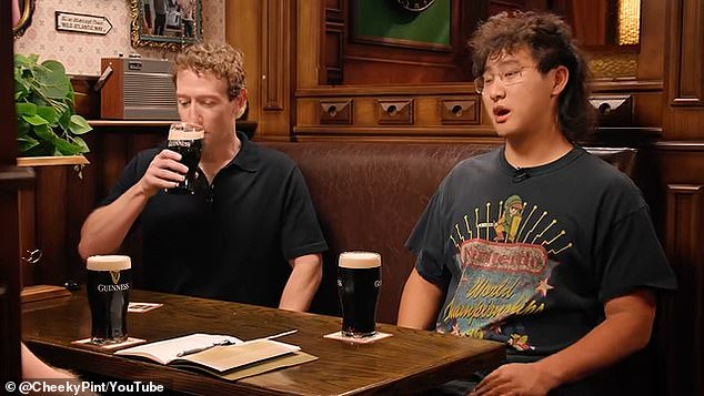 Mark Zuckerberg’s reaction to tasting Guinness goes viral after he bought a castle in Ireland