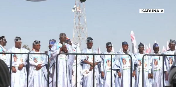 2027: APC national chairman presents flags to northwest governorship candidates