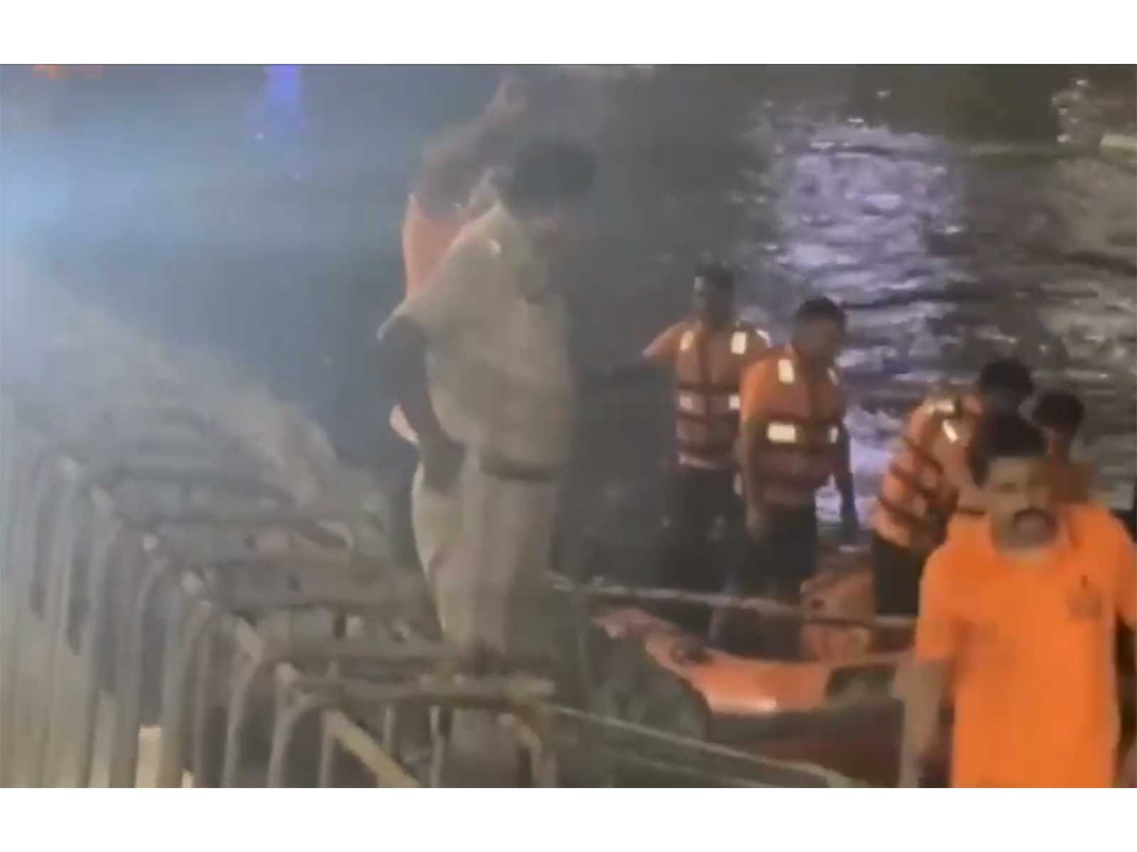 UP: Man jumps into drain near Noida Sector 81 Metro Station after family dispute, search on