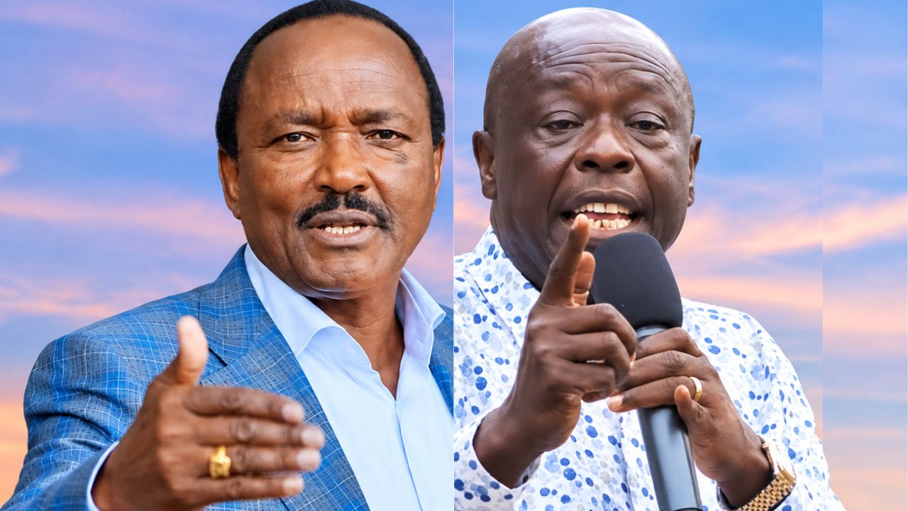 Political Storm Erupts as Gachagua and Kalonzo Lock Horns Over 2027 Presidential Ticket