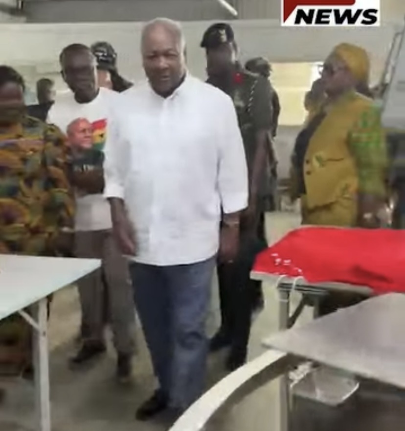 Tema Is Back, Jobs Are Coming—Mahama Storms Afienya Factories And Cuts Sod For Big Industrial Park