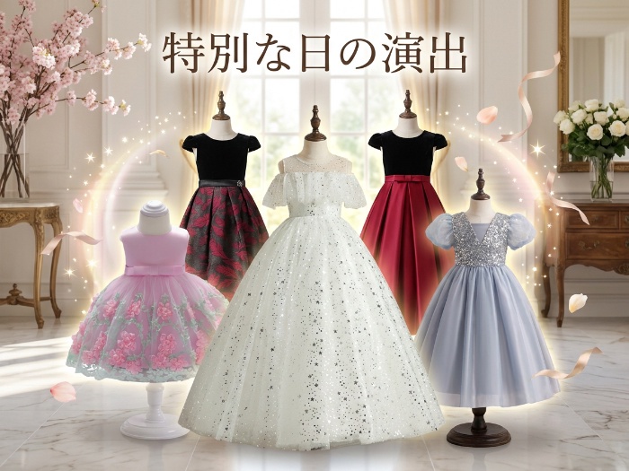 小さなプリンセスの晴れ舞台を彩る！おすすめ子供ドレス特集