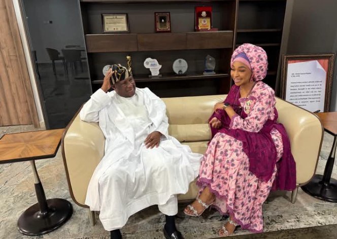 PICTORIAL: BUA Boss Rabiu Shares Photos With Ex-Wife Minister Hannatu Musawa