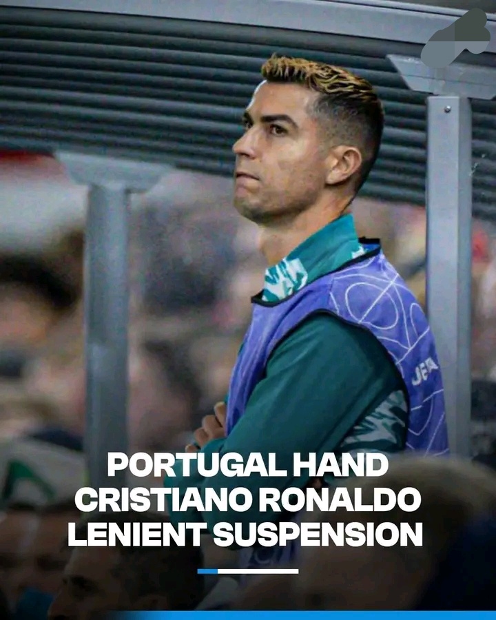 Portugal FA Reportedly Hands Cristiano Ronaldo 30-Day Suspension and €255 Fine