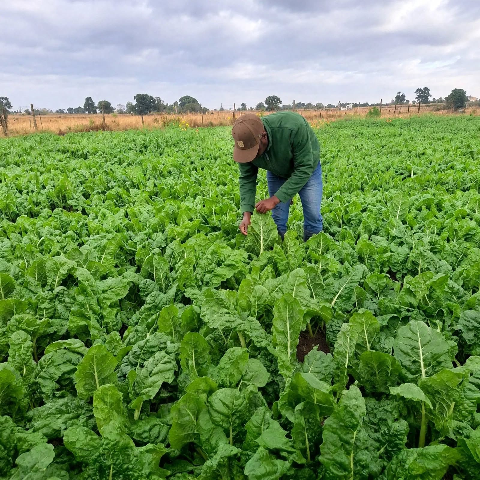 Kenyan Farmer Goes Viral After Revealing a Stunning Amount He Gets From 1 Acre of Spinach