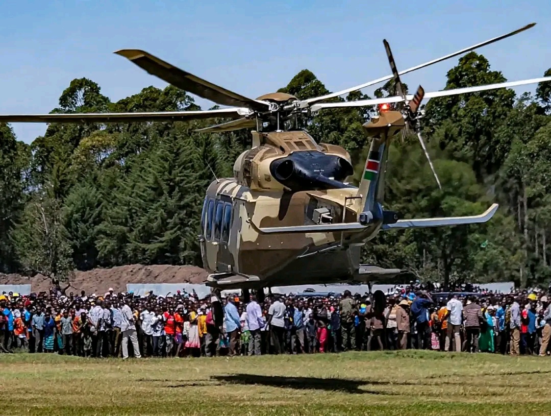 Ruto No Show in Bondo as His Military Chopper Lands in The Following Region,Allies Present For Event