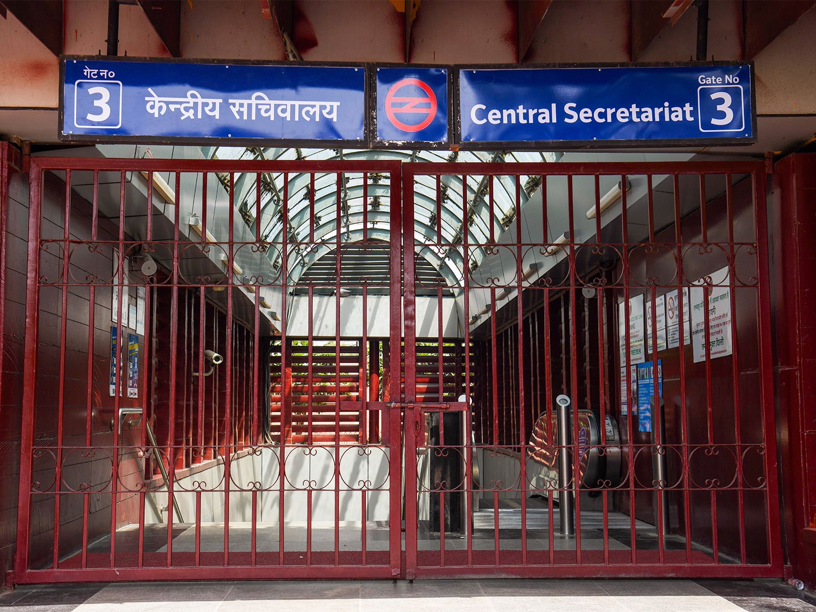 Delhi Metro shuts entry, exit at six stations amid Congress’ call for protest march