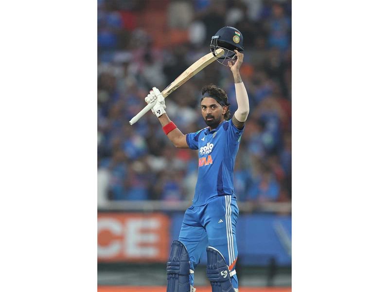 KL Rahul completes 10,000 international runs, marks milestone with explosive ton in 3rd WI ODI