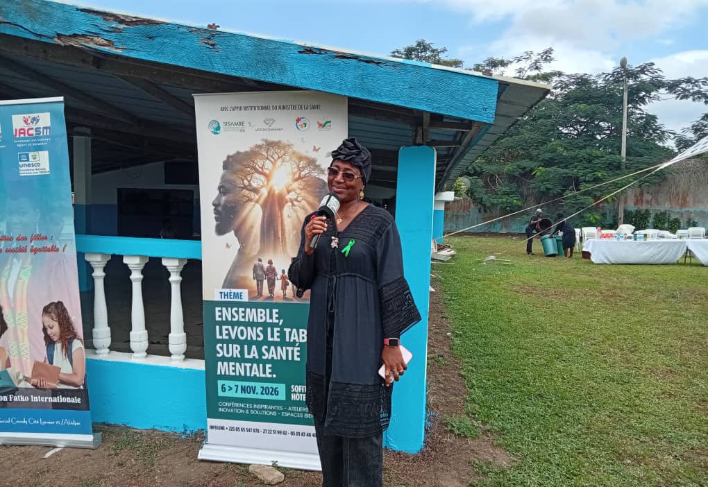 Côte d’Ivoire / Santé mentale en Côte d’Ivoire / Brisons les tabous ! Le vibrant plaidoyer du Dr Cissé Savané Massandjé à Bingerville