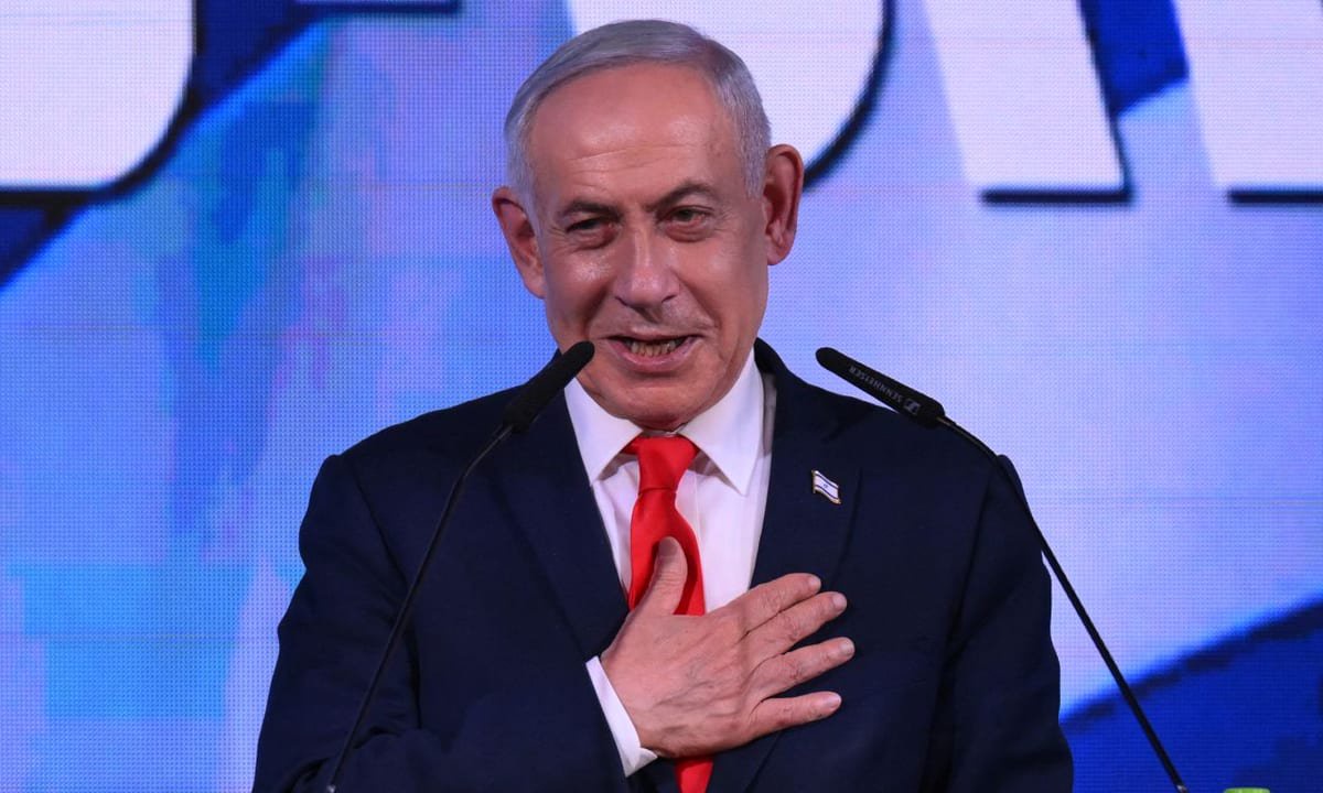 Netanyahu-led bloc takes early lead with 54 seats as Israel election count continues