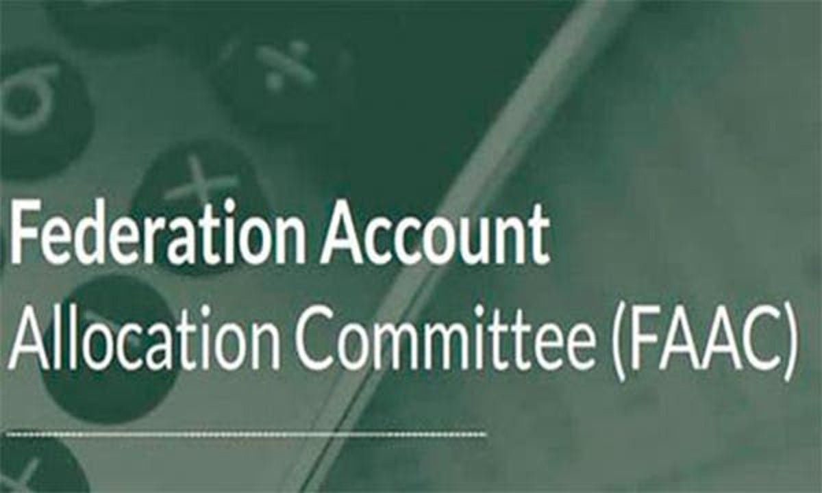 FAAC‌‌‌: FG, states, LGs share N2.428trn for September