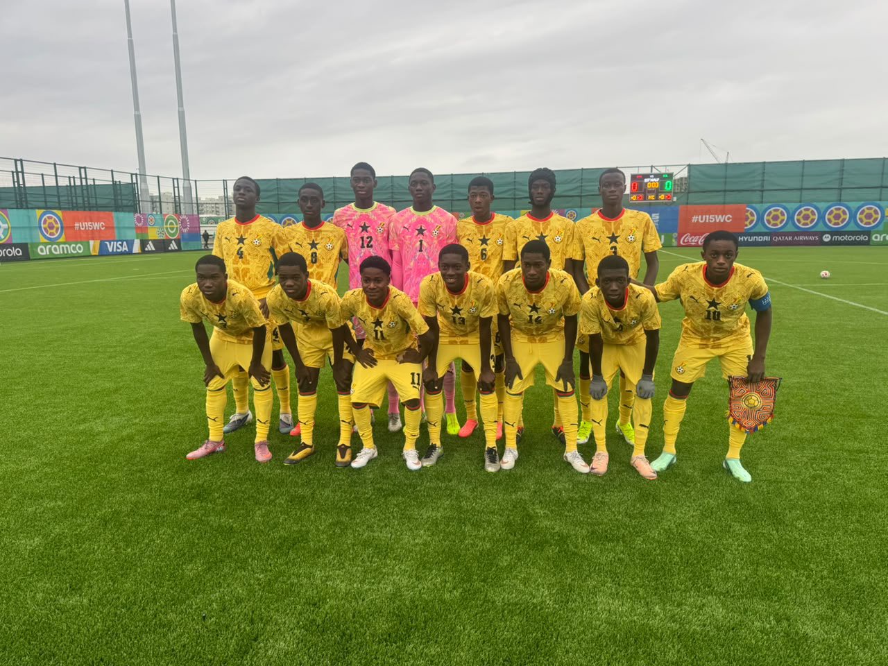 Ghana U-15 Boys End FIFA U-15 World Cup Campaign With Convincing 4-0 Victory Over Colombia