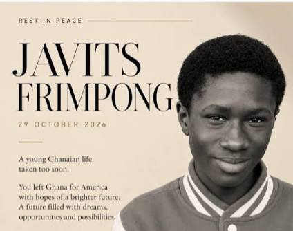 Ghana govt vows justice for 15-year-old Javits Frimpong shot dead in US