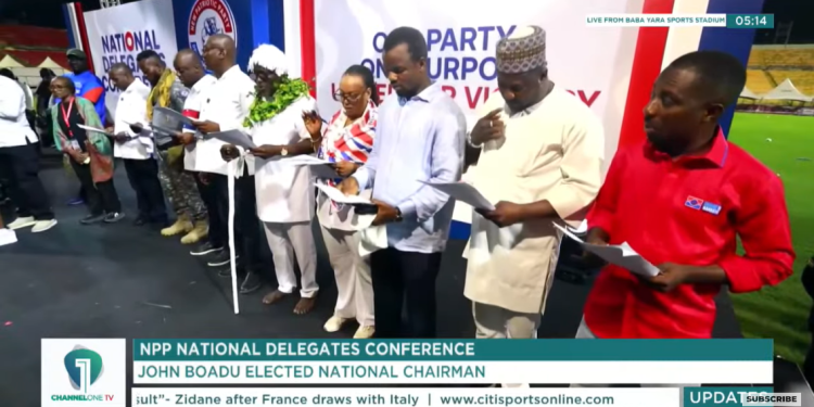 Meet newly elected national executives of NPP