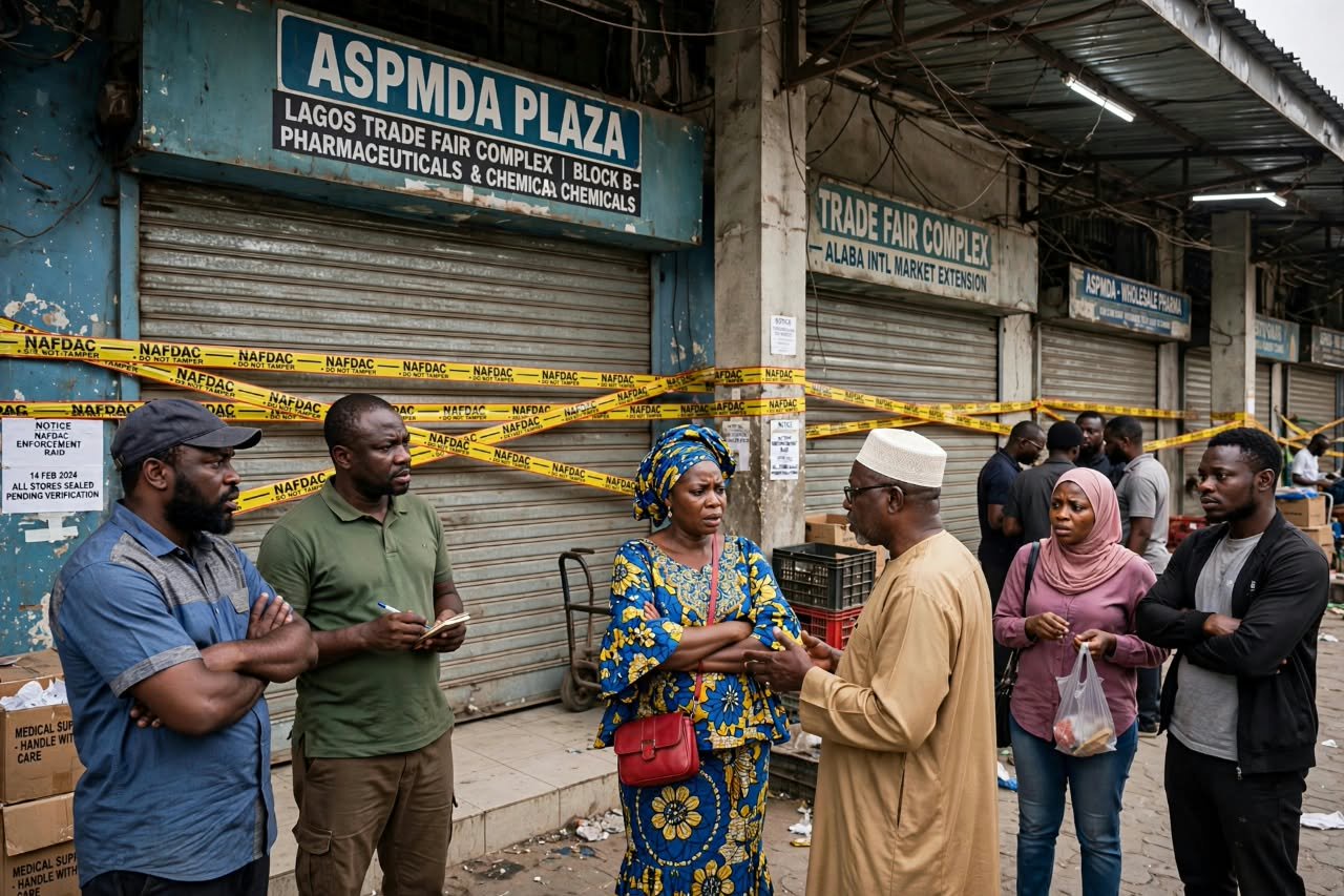 Trade Fair Traders Speak After NAFDAC N2bn Fake Drinks Raid: ‘We Didn’t Know They Were Mixing Drinks Inside’