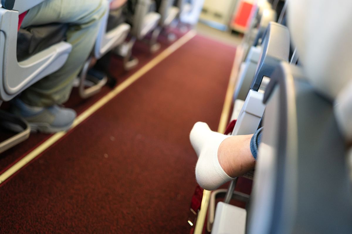 Traveller’s petty revenge on man who stored backpack in front of their seat