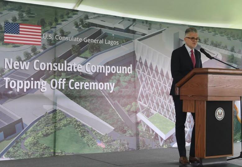 U.S. Celebrates Key Construction Milestone at New Consulate Compound in Eko Atlantic City