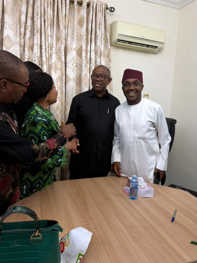 Kasarachi Enyinna Meets Peter Obi, Reaffirms Commitment to a Better Nigeria