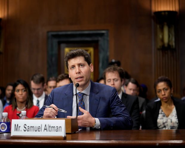 Accept ‘bad things’ in return for benefits of AI, says Sam Altman