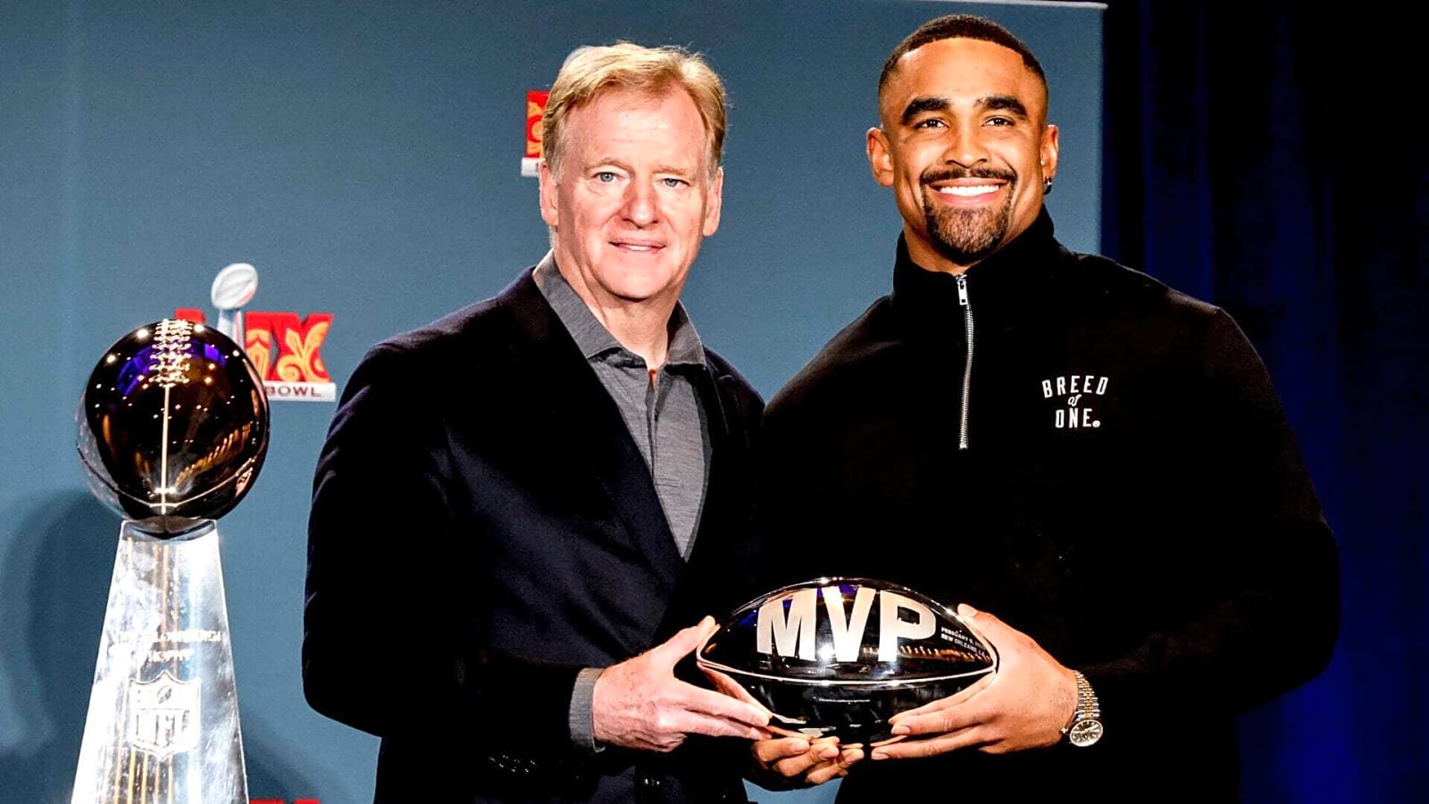 Roger Goodell hints Eagles play international games because Jalen Hurts is ‘the face’ of the NFL