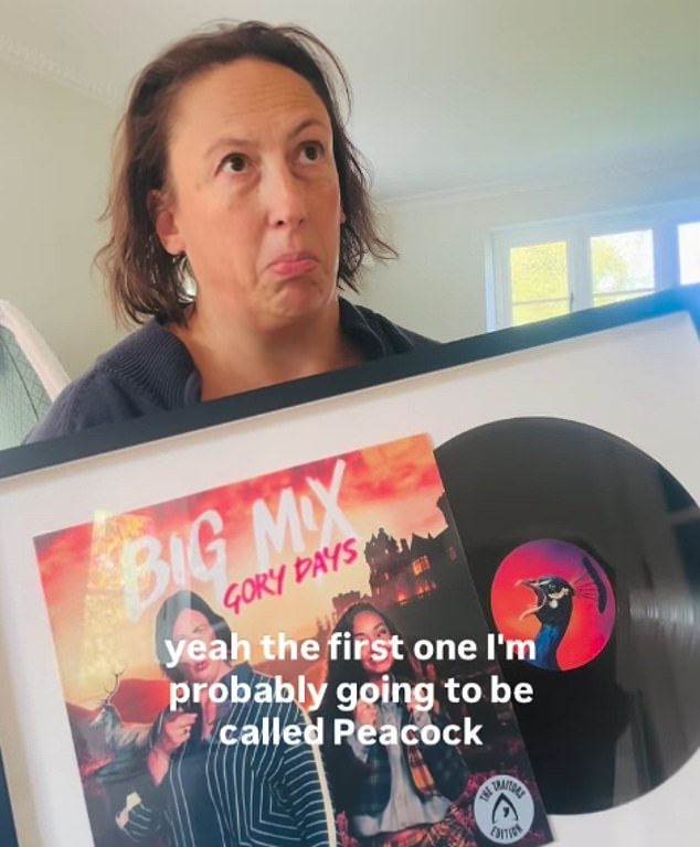 Miranda Hart declares ‘I am a pop star’ as she pleads with Celebrity Traitors co-star Leigh-Anne Pinnock to join her in the studio after their castle routine was branded ‘TV moment of the year’