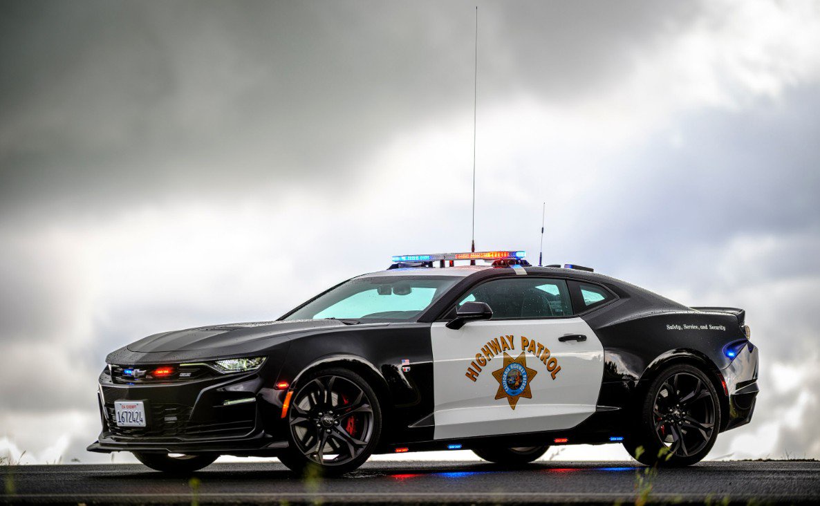 Chevy Camaro Makes One Last Appearance as a CHP Cruiser