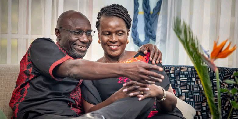 Meet Fred Obachi Machokaa’s Wife Who Stood by His Side During His 50th Media Anniversary Celebration
