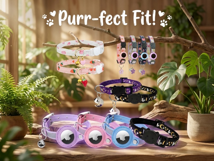 Stylish and Safe: Collars, Harnesses & Leads for Your Feline Friend