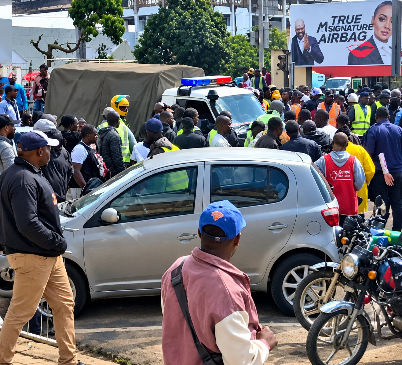Student Allegedly Heading to Exams Dies in Grisly Eldoret Accident Involving Motorcycle and Truck