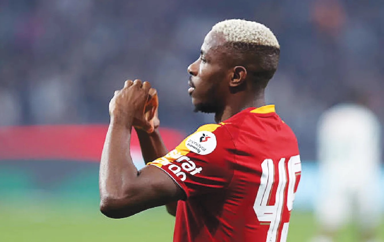 Osimhen dedicates goal to newborn daughter in Gala win