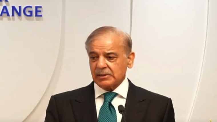 Shehbaz Sharif becomes first Pakistani PM to address London Stock Exchange