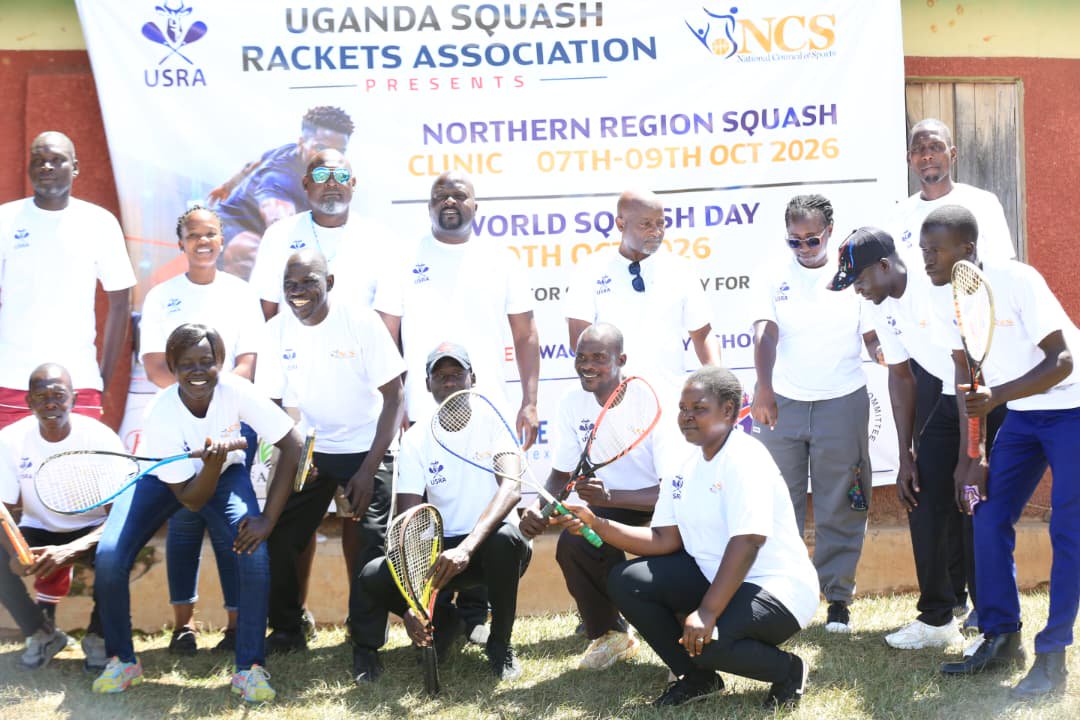 Uganda Squash Racket Association spreads wings to Northern Uganda, West Nile