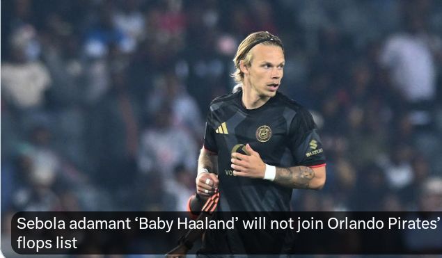Buccaneers Legend Backs Norwegian Striker To Deliver as Orlando Pirates Await His Breakthrough