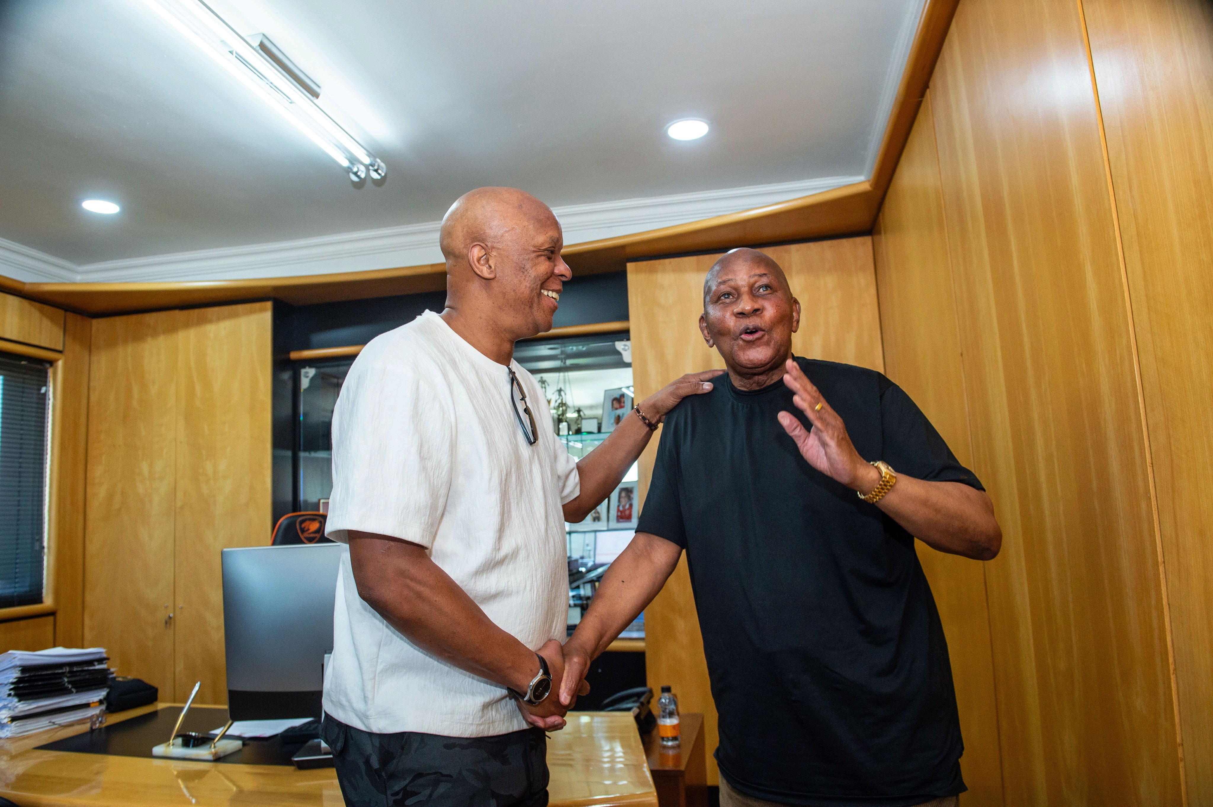 Doctor Khumalo Returns to Naturena: The Reason Behind His Visit to Kaizer Motaung