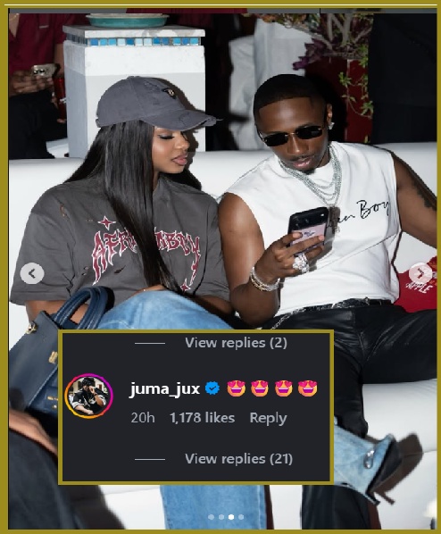 Breakup Rumour Trail Lovebirds Juma Jux And Wife Priscilla