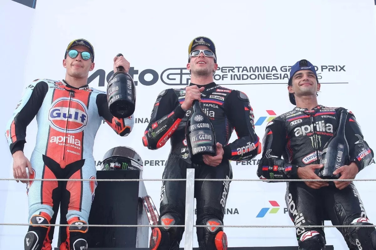 From Argentina to Mandalika: The path to Aprilia’s ultimate MotoGP race result