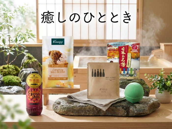 お風呂で極上リラックス体験を！おすすめ入浴剤5選