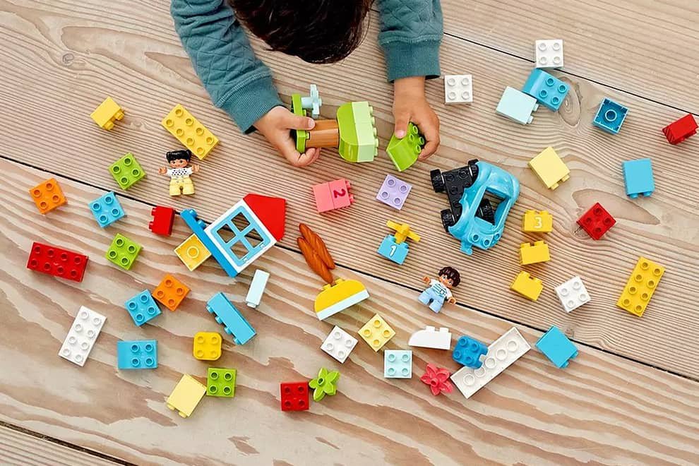 What should toddlers play with at 18 months, two and three? LEGO DUPLO sets explained
