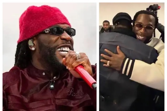 Nigerian superstar Burnaboy links up with ex-Man Utd star, shuts down 80,000 NFL half-time show