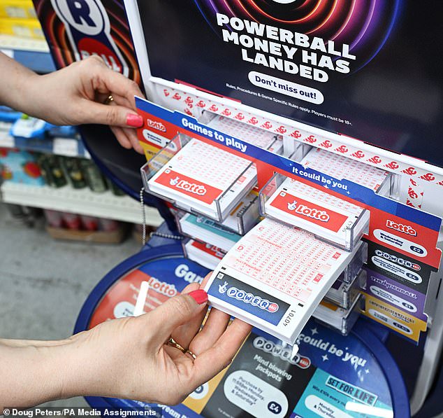 The £318million question: If the National Lottery’s Powerball jackpot is won by a Briton it would represent the biggest ticket prize ever scooped up in the UK