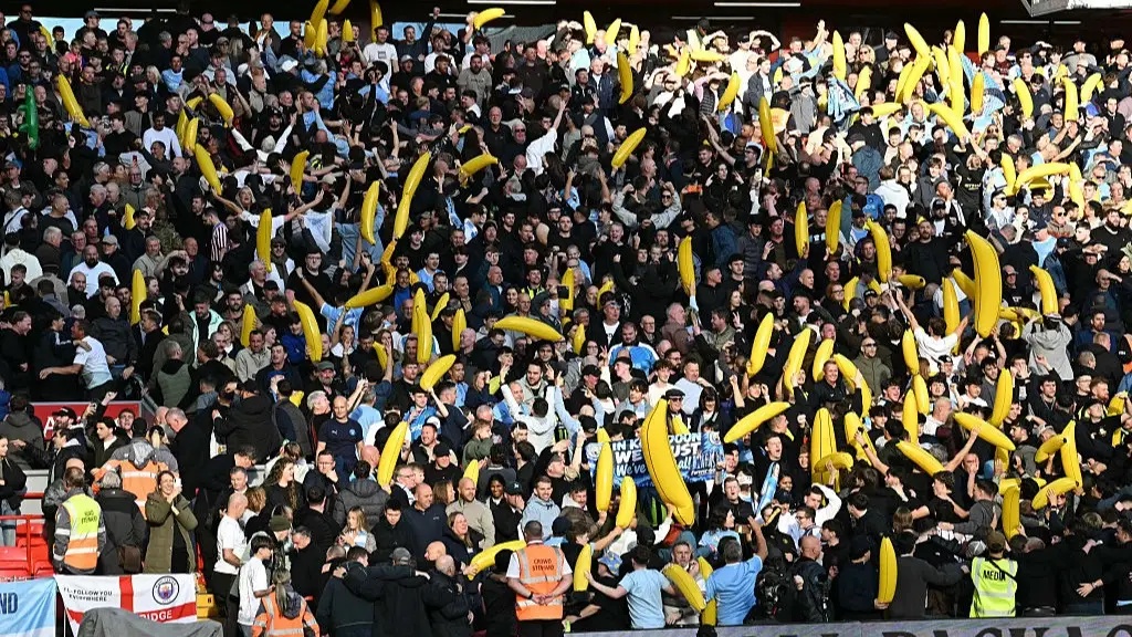 Reason why Man City fans have bananas in first game after 115 charges confirmed